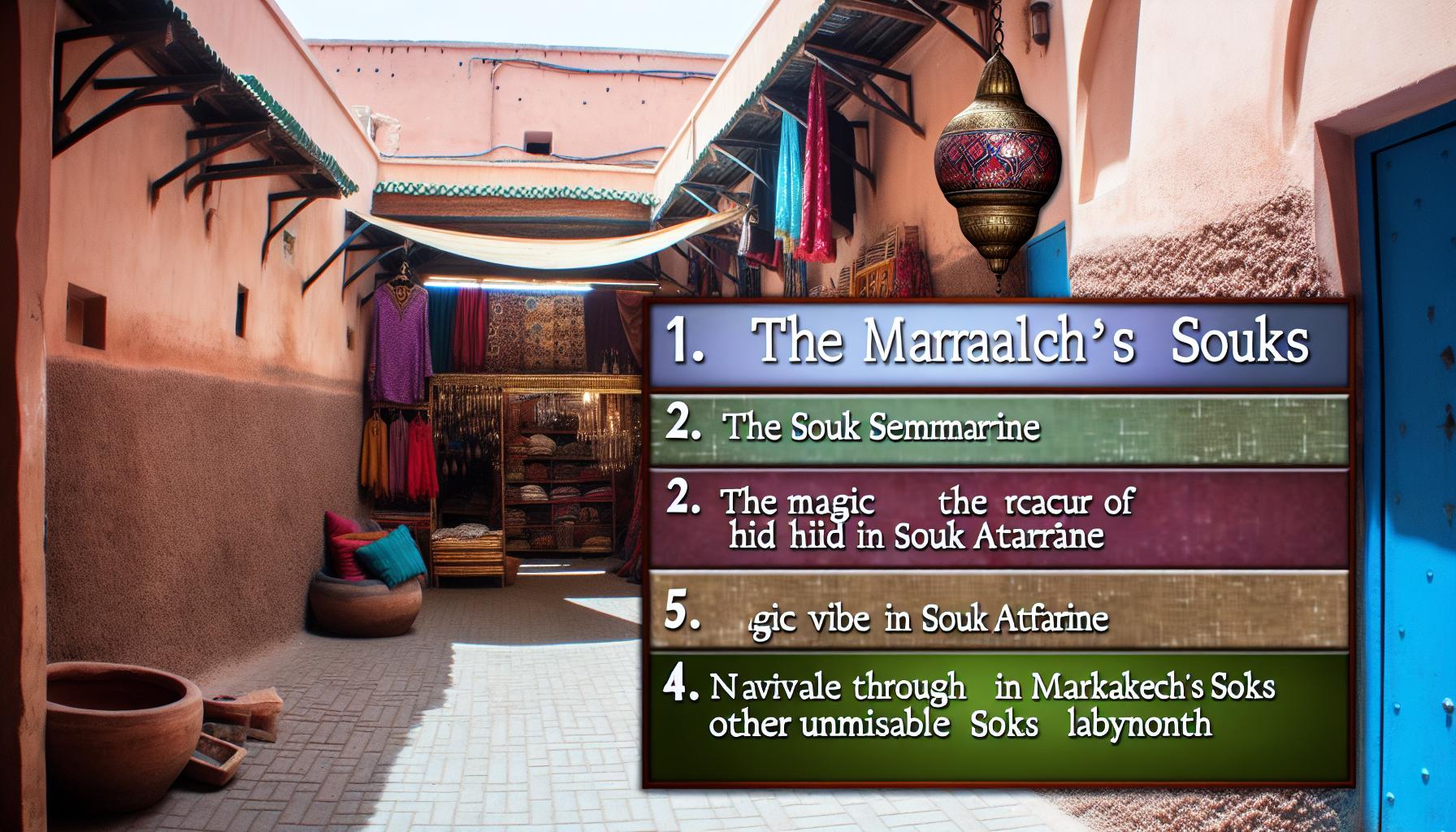 Souk Attarine Marrakech