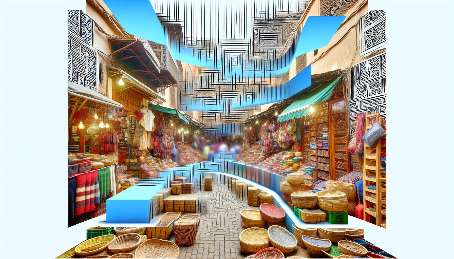 Souk in Marrakech