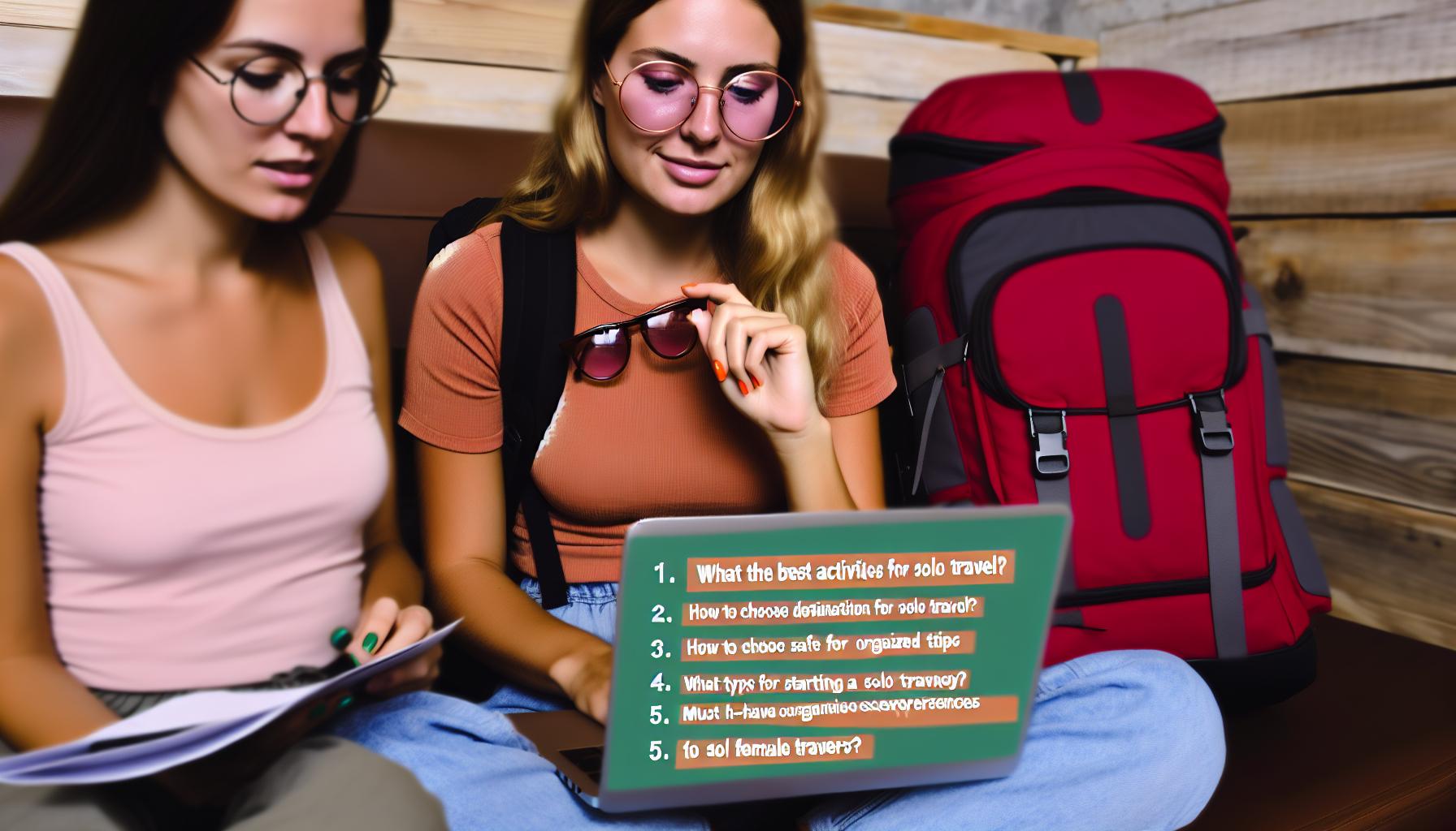 Organized trip for single women