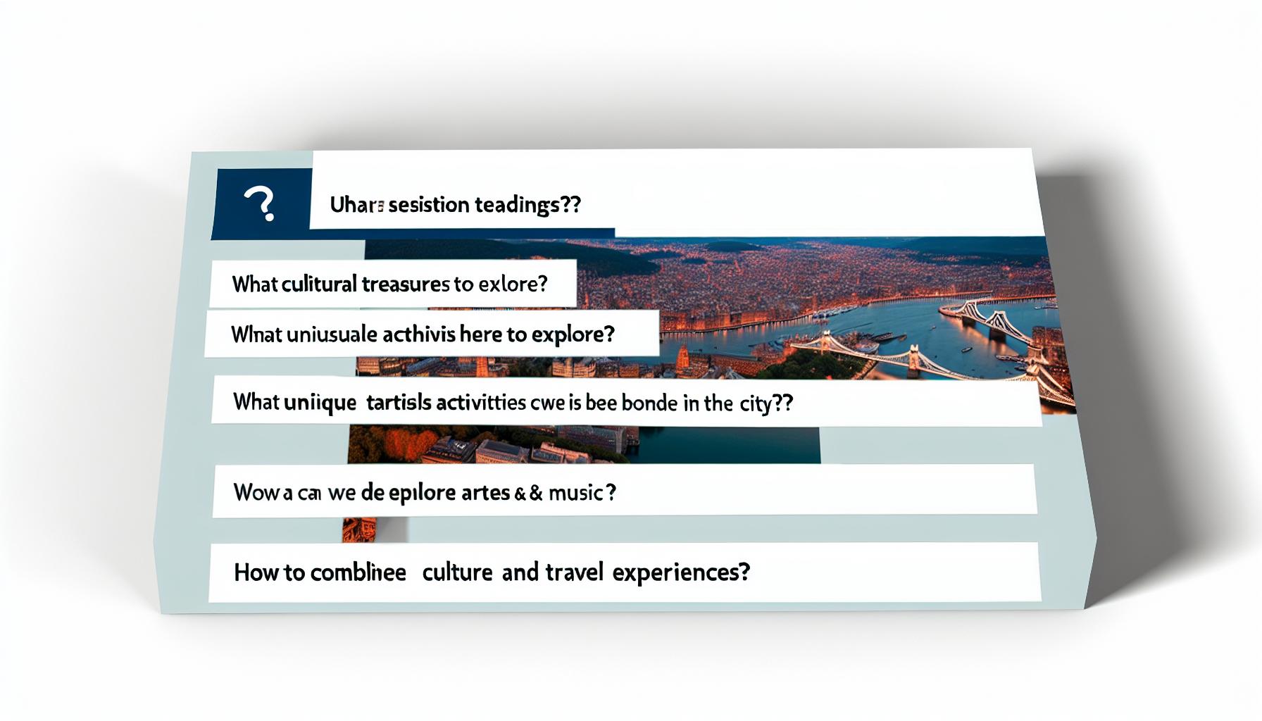 Culture and adventure