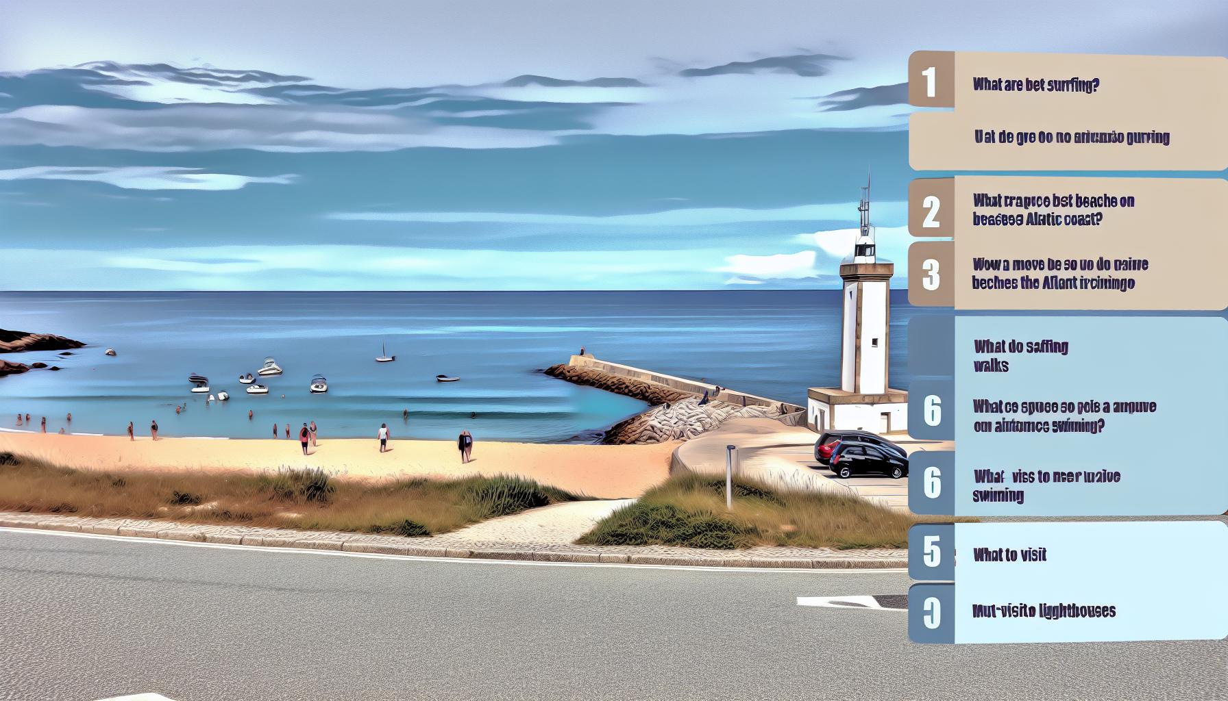 Walking on the Atlantic coast