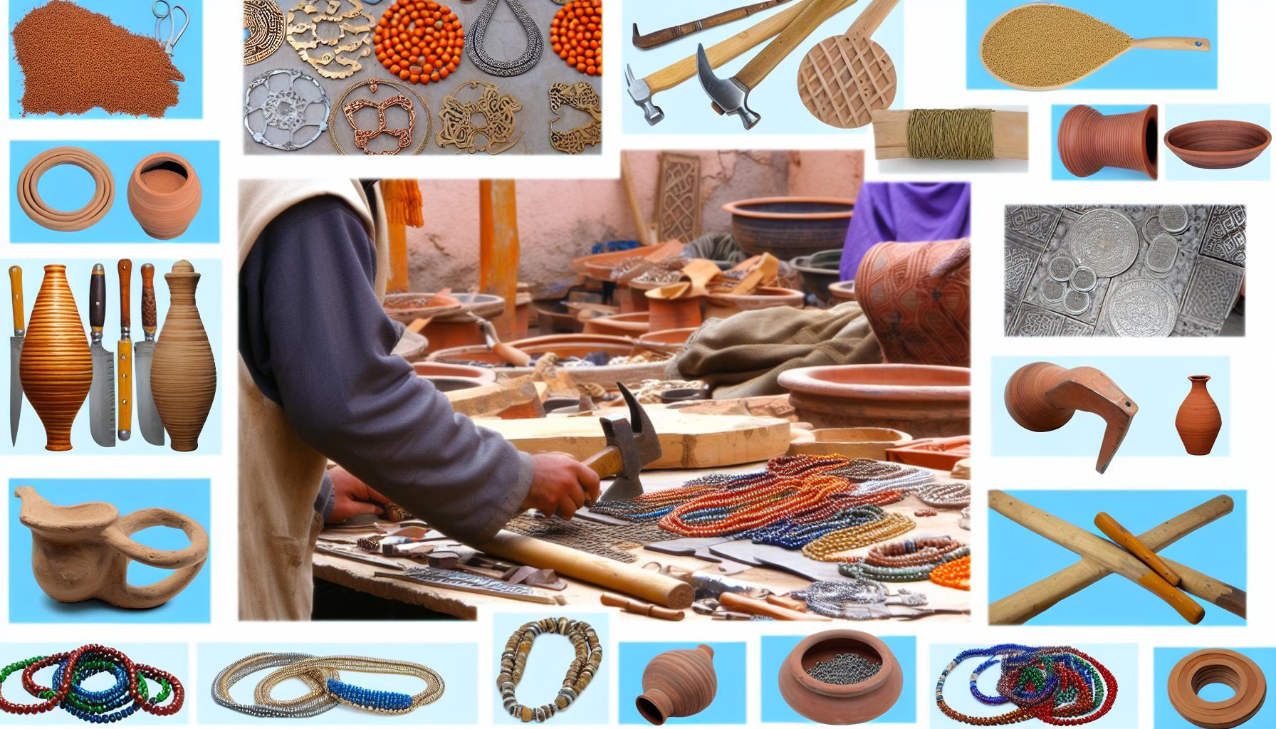 Moroccan handicrafts