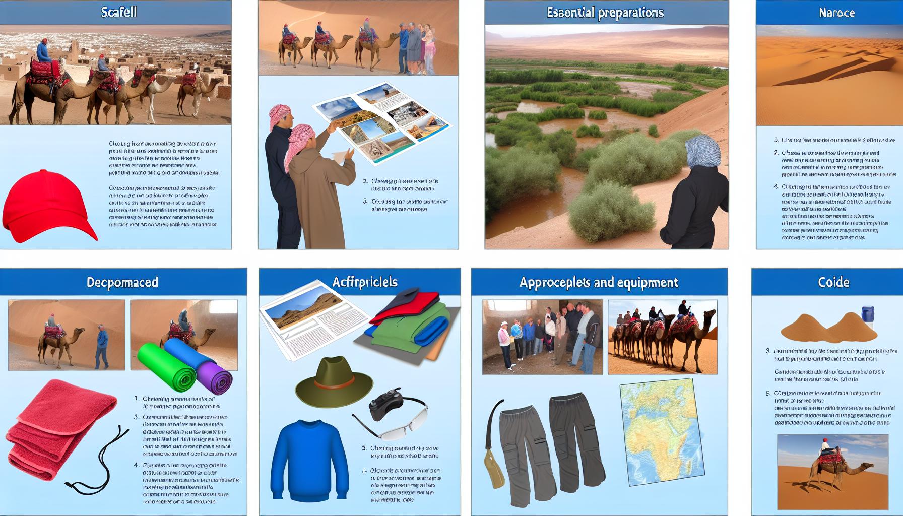 Hiking with dromedary back