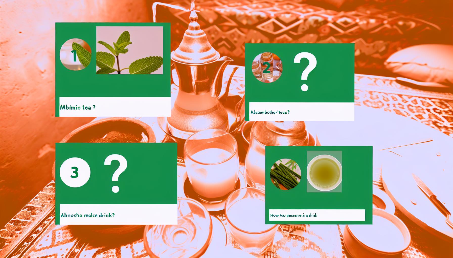 Moroccan mint tea