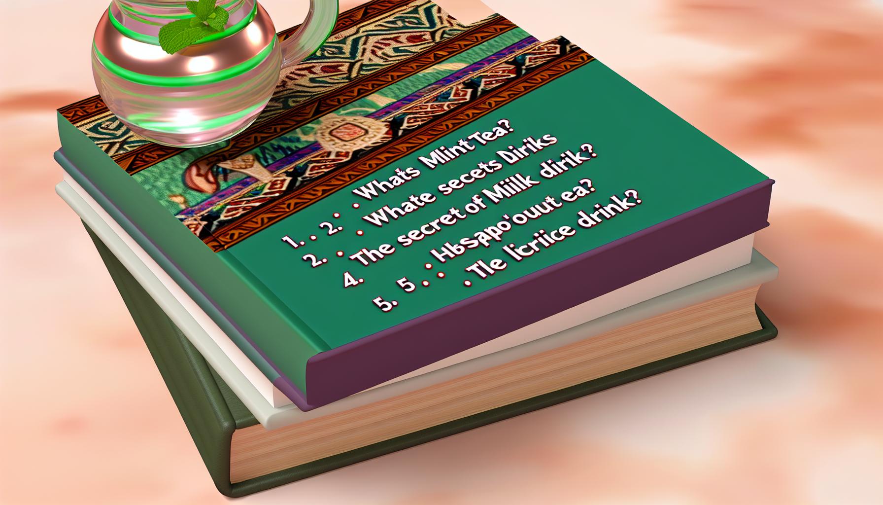 Traditional Moroccan beverages