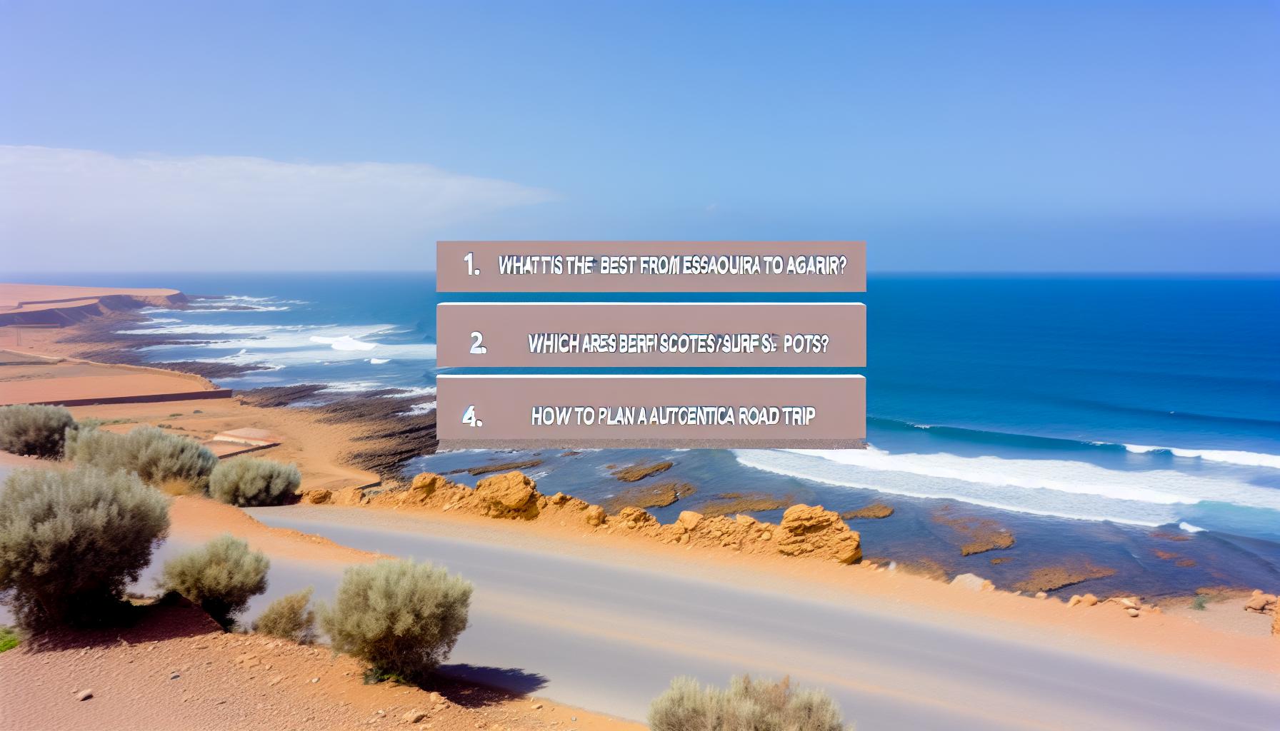 Essaouira-Agadir Coastal Circuit