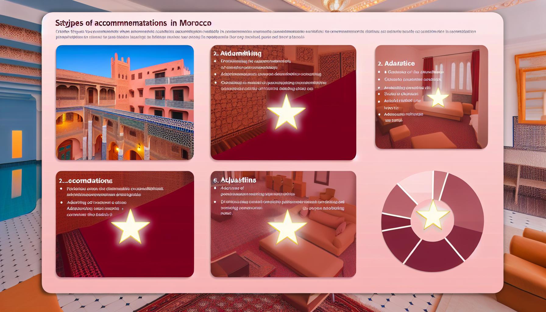 Choose accommodation in Morocco