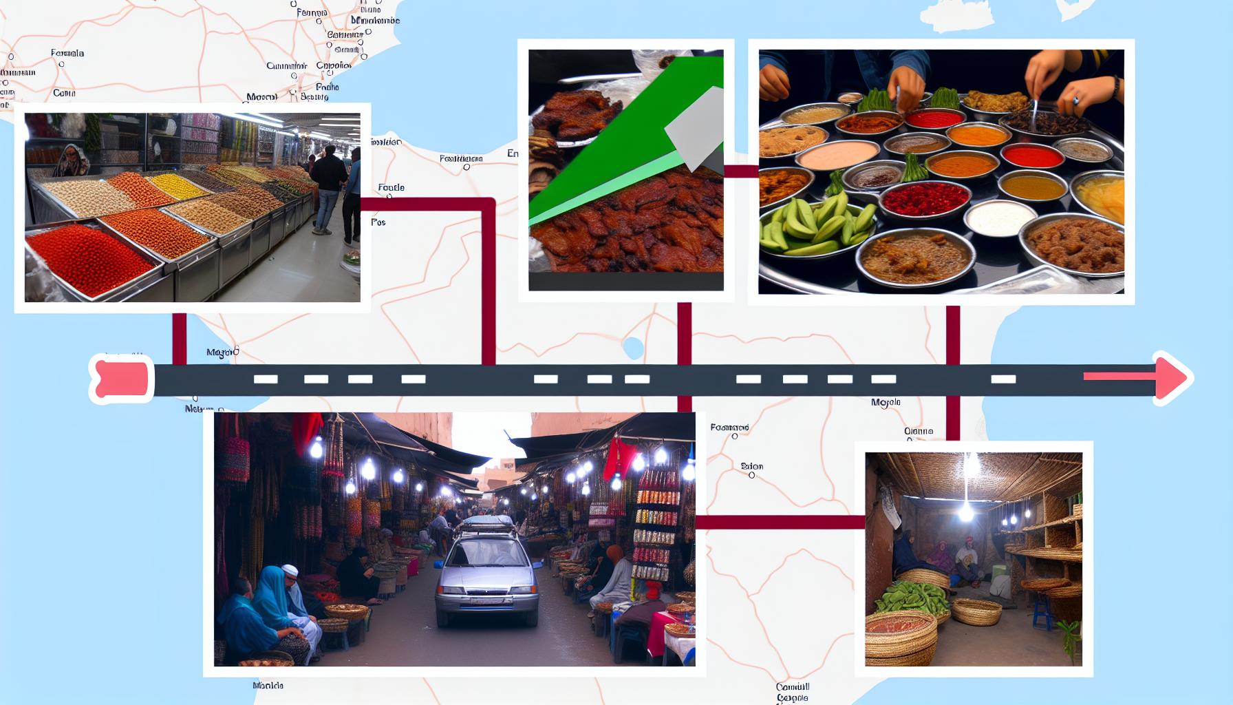 Road trip gourmet in Morocco