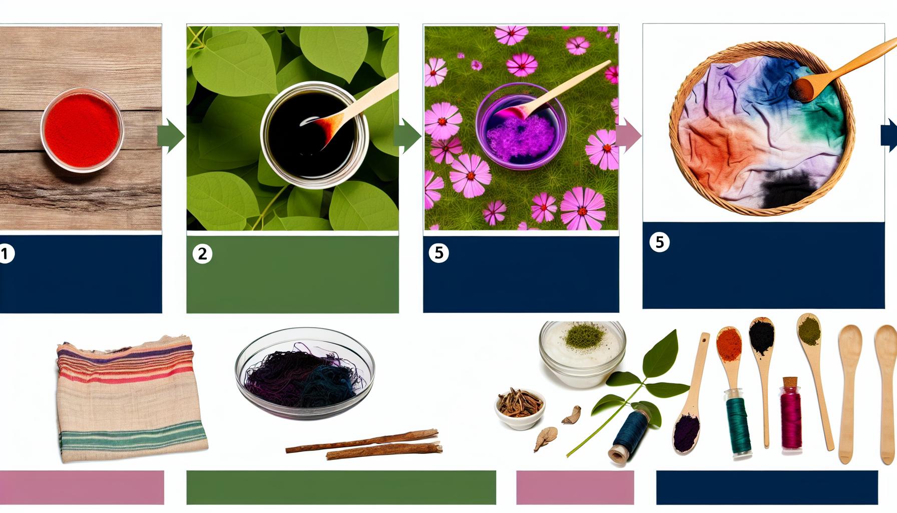 Preparation of fabric for natural dyeing