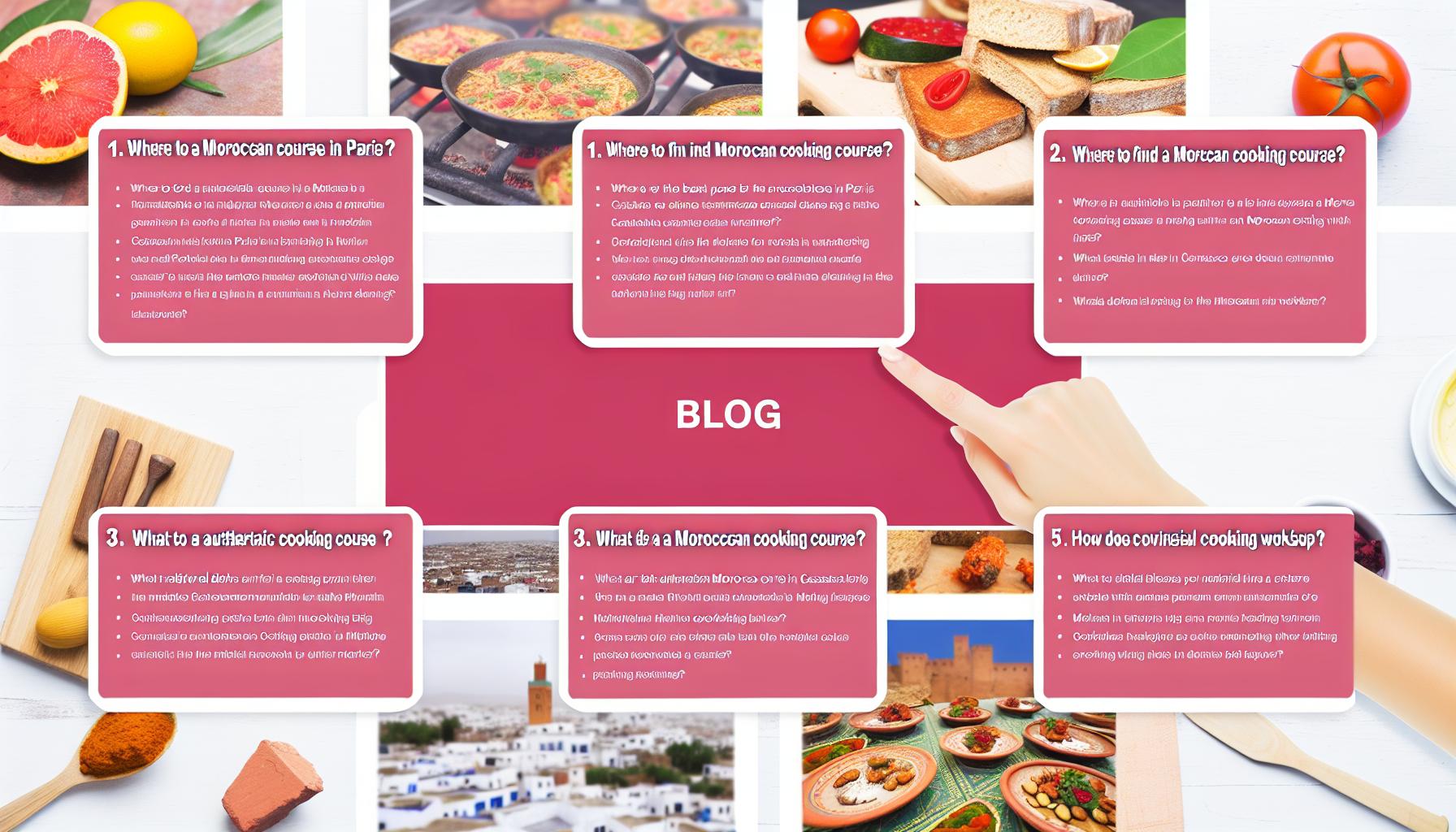 Moroccan cooking classes in Paris