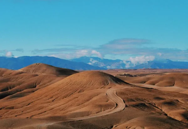 Imperial cities and Desert of Agafay from Casablanca
