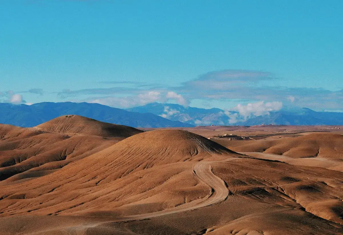 Imperial cities and Desert of Agafay from Casablanca