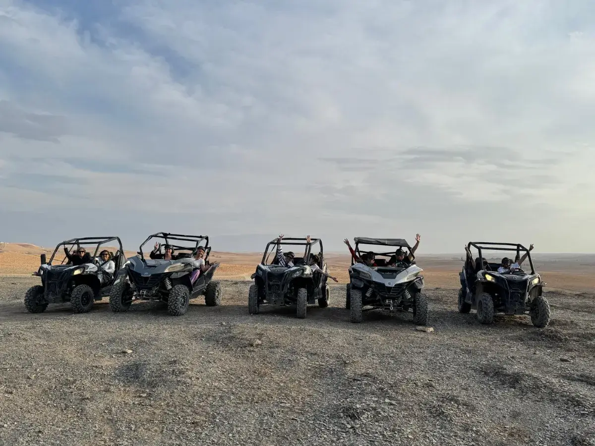 Imperial cities and Desert of Agafay from Casablanca