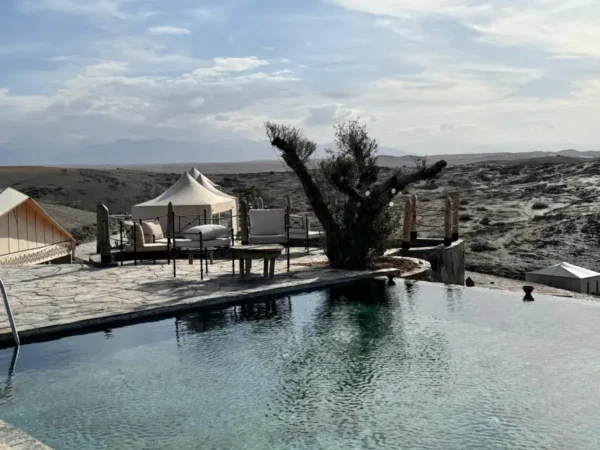 Imperial cities and Desert of Agafay from Casablanca