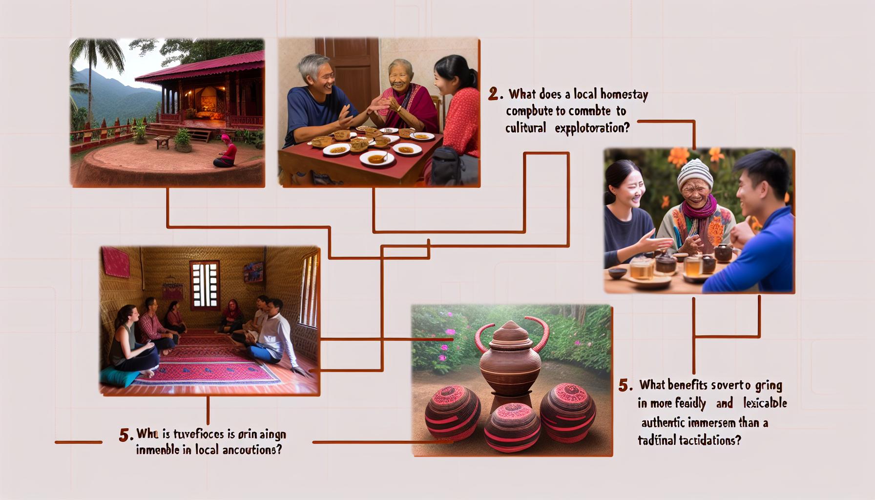 Immersion in local traditions