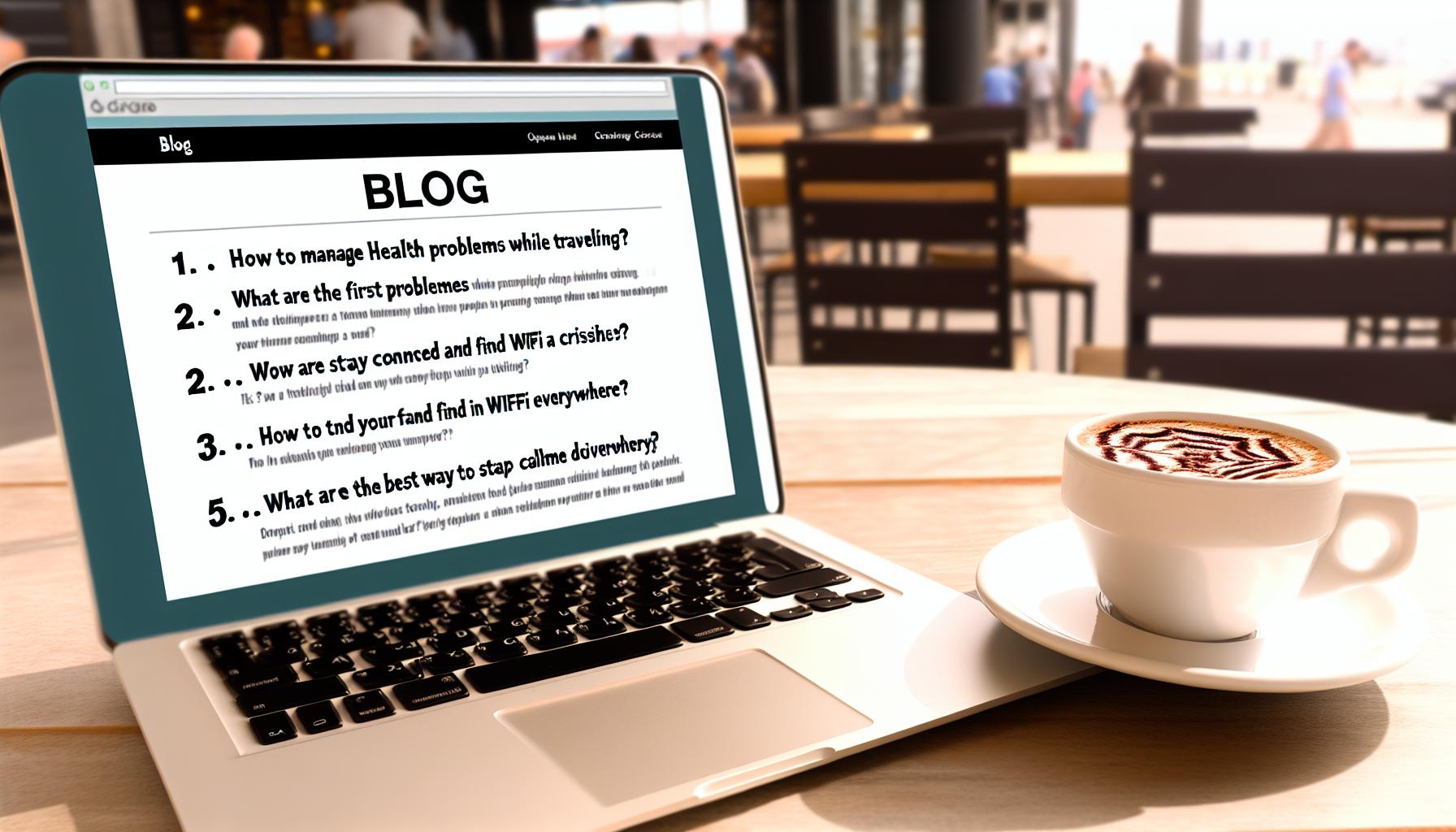 Managing a delicate situation while travelling