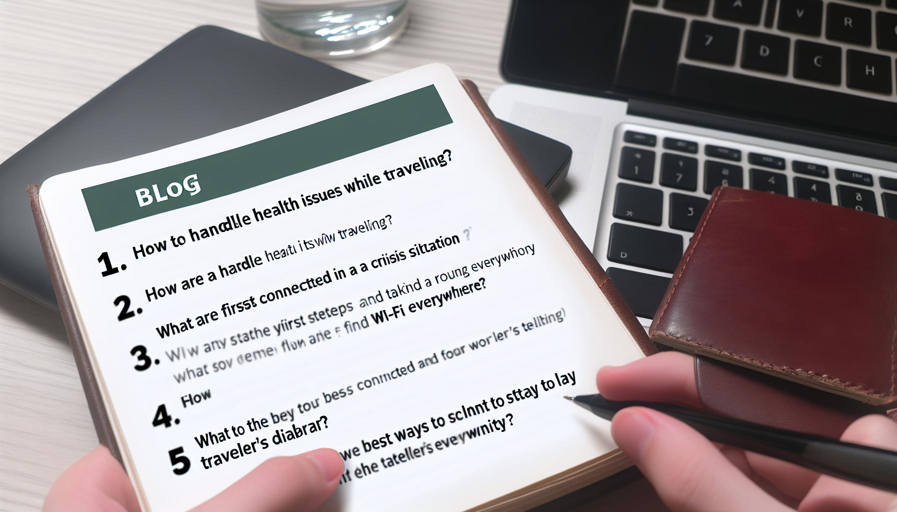 Wifi connection while travelling