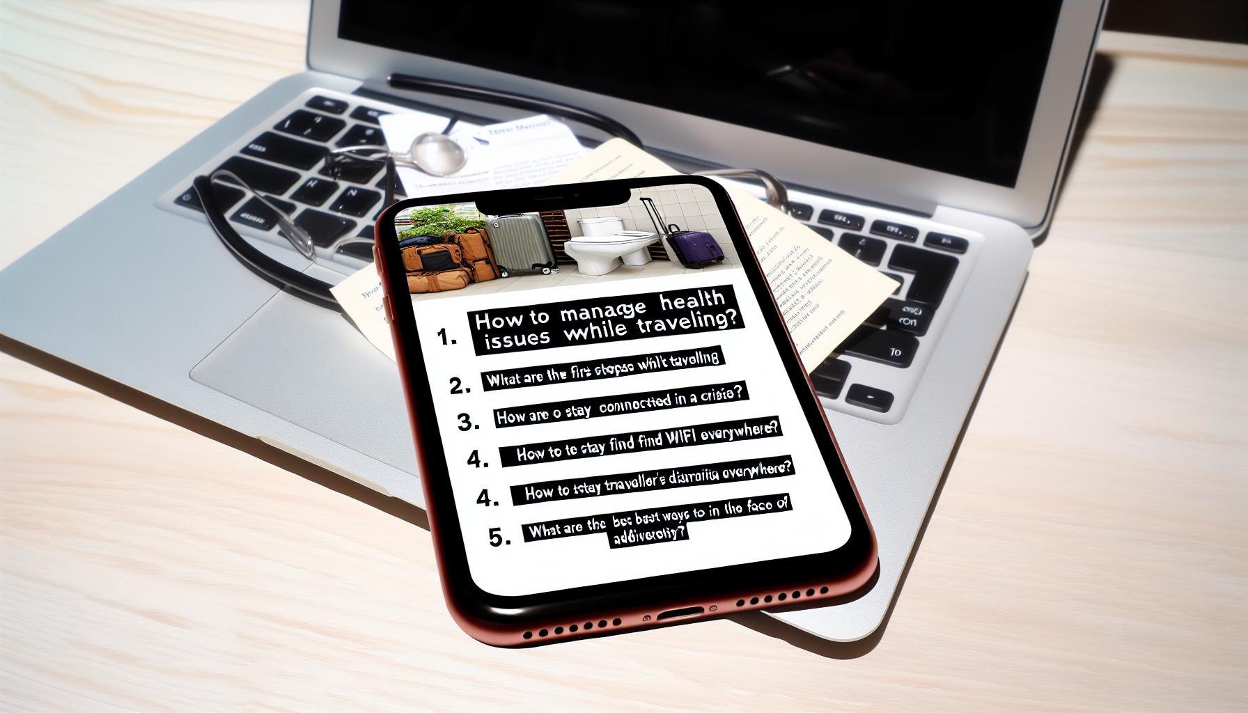 Stay calm while traveling