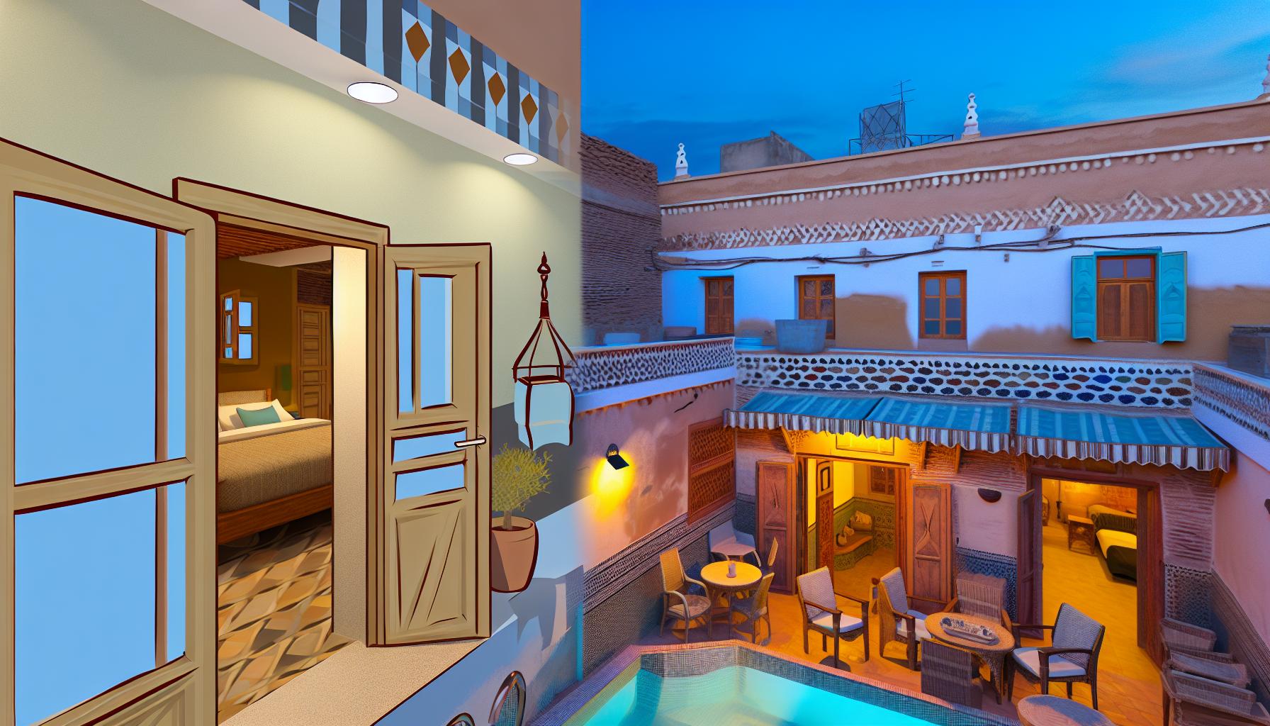 Charming hotel in Fès