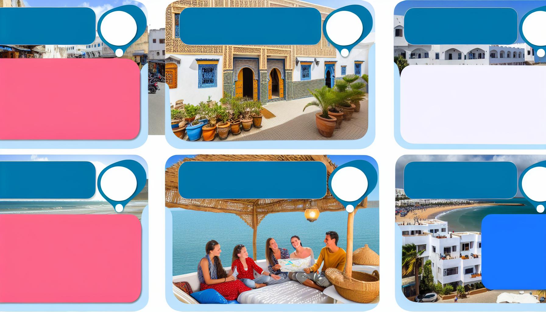 Accommodation near the beach in Essaouira