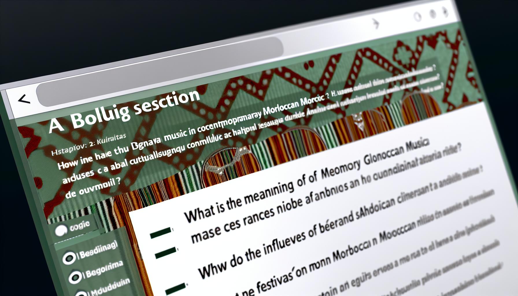 Dance Ahwach and Ahidous