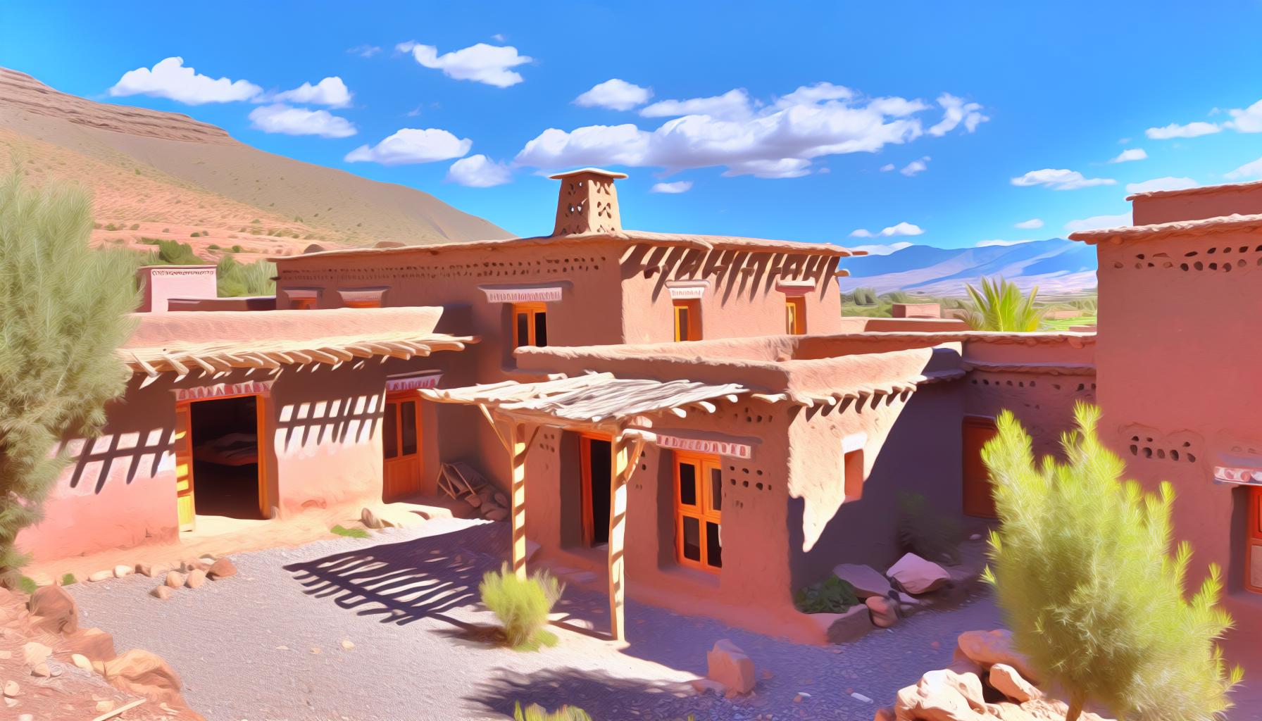 Guest house in the Atlas