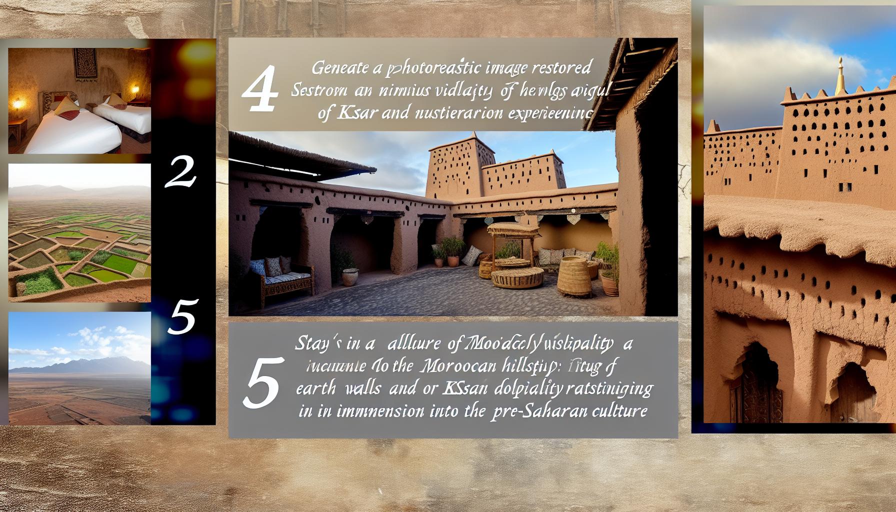 Ksar restored in Morocco