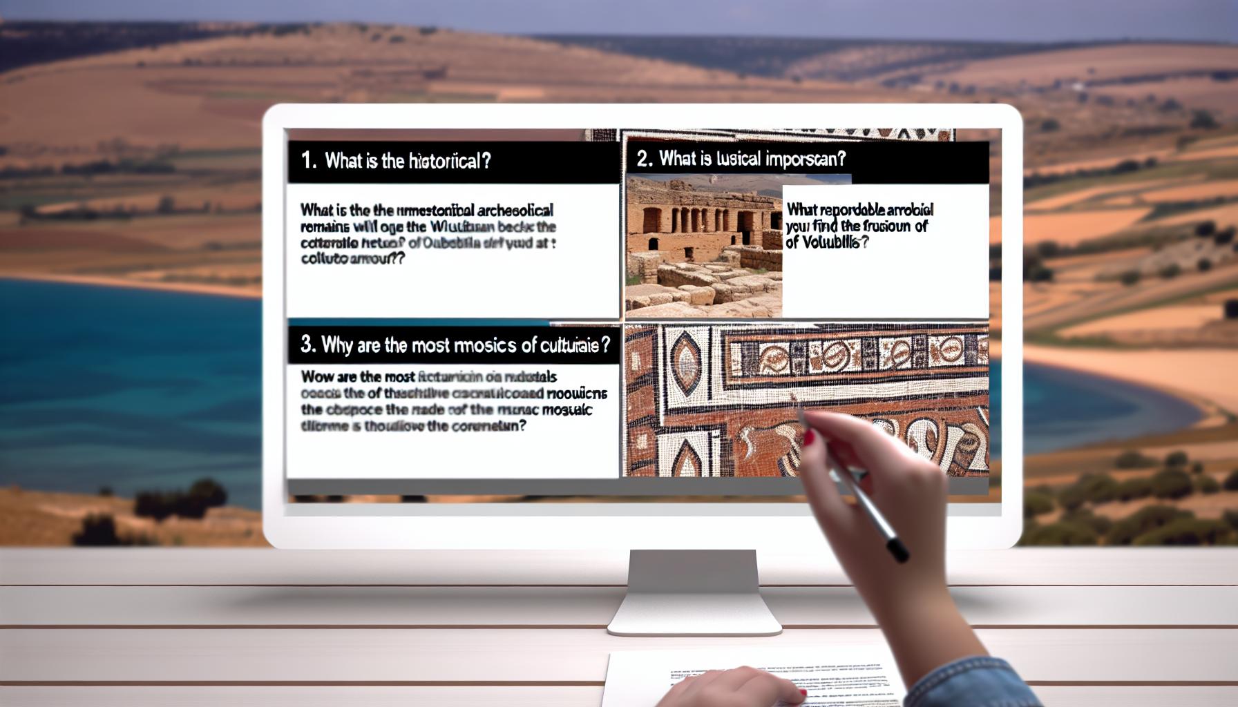 Mosaics of Volubilis