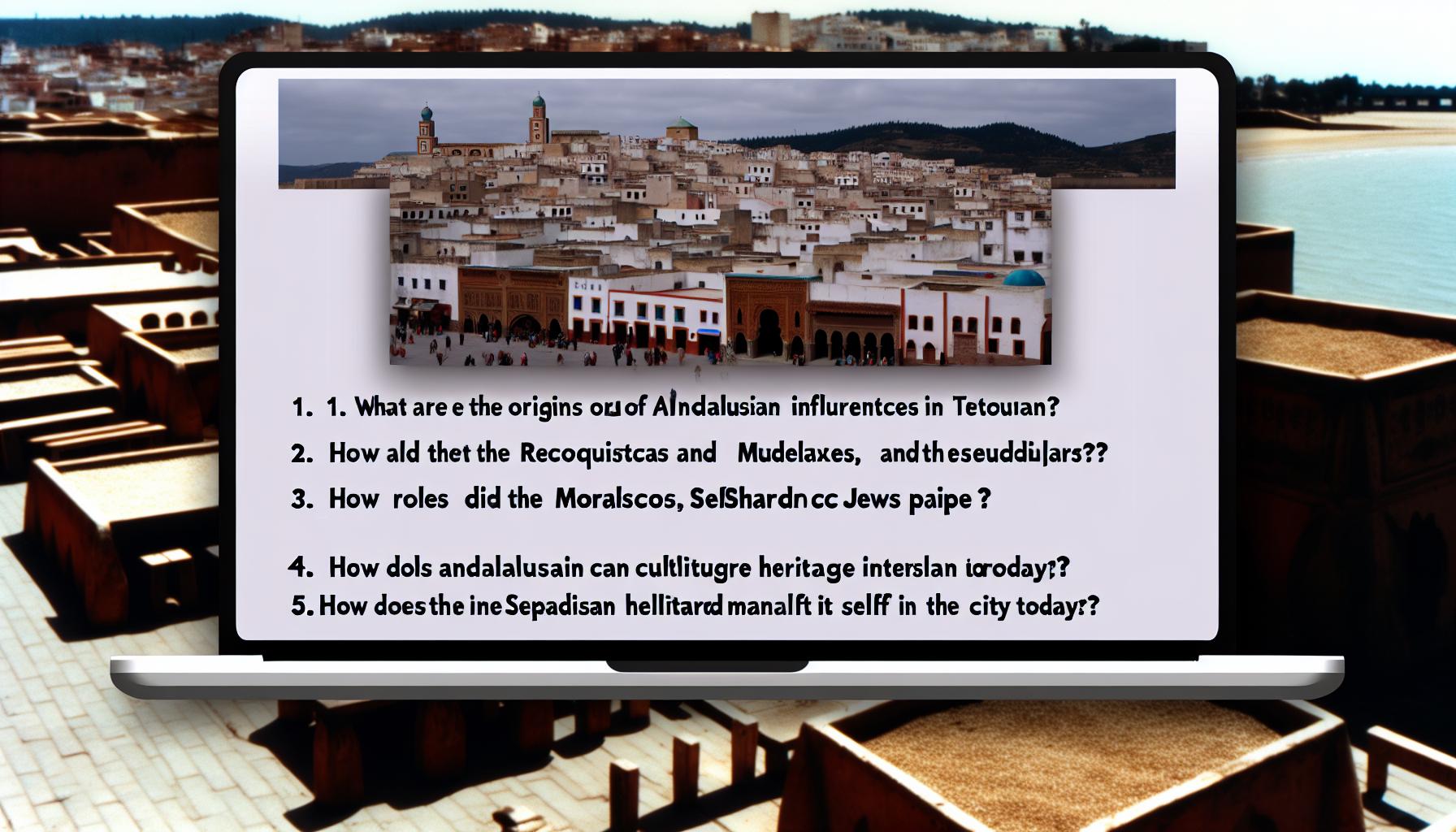 Andalusian architecture in Tetouan