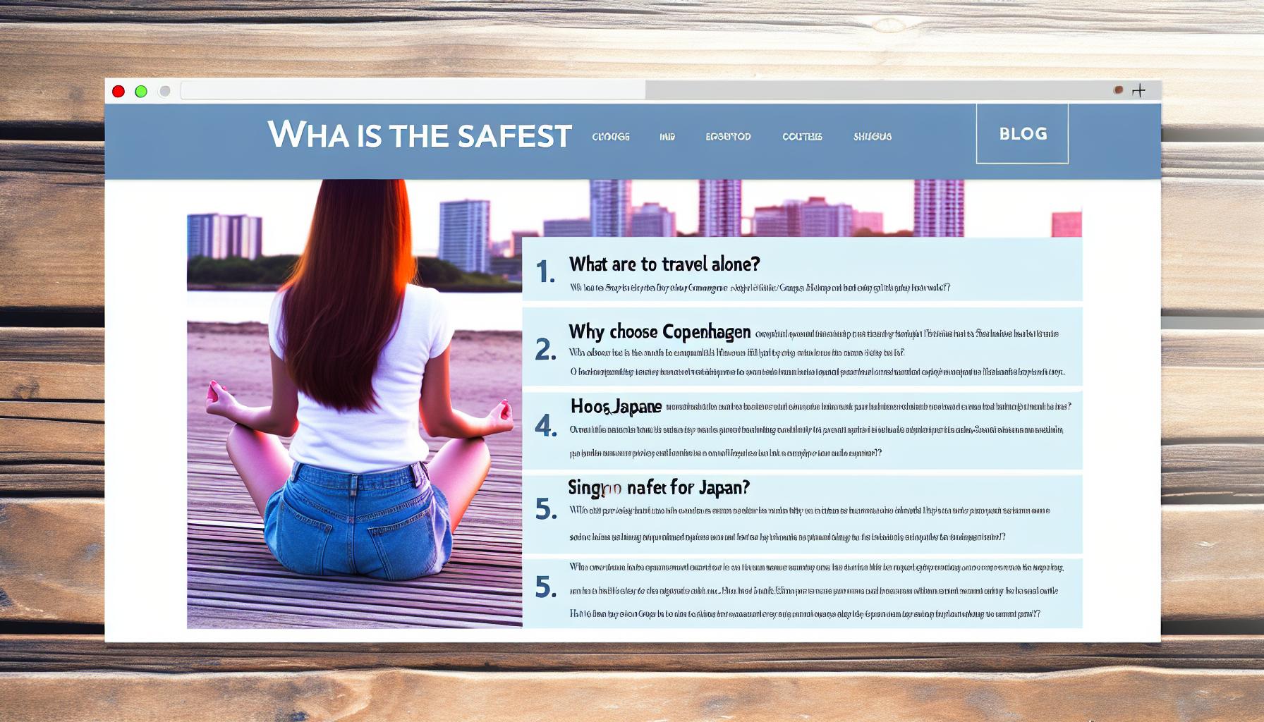 Solo trip to Copenhagen or Helsinki