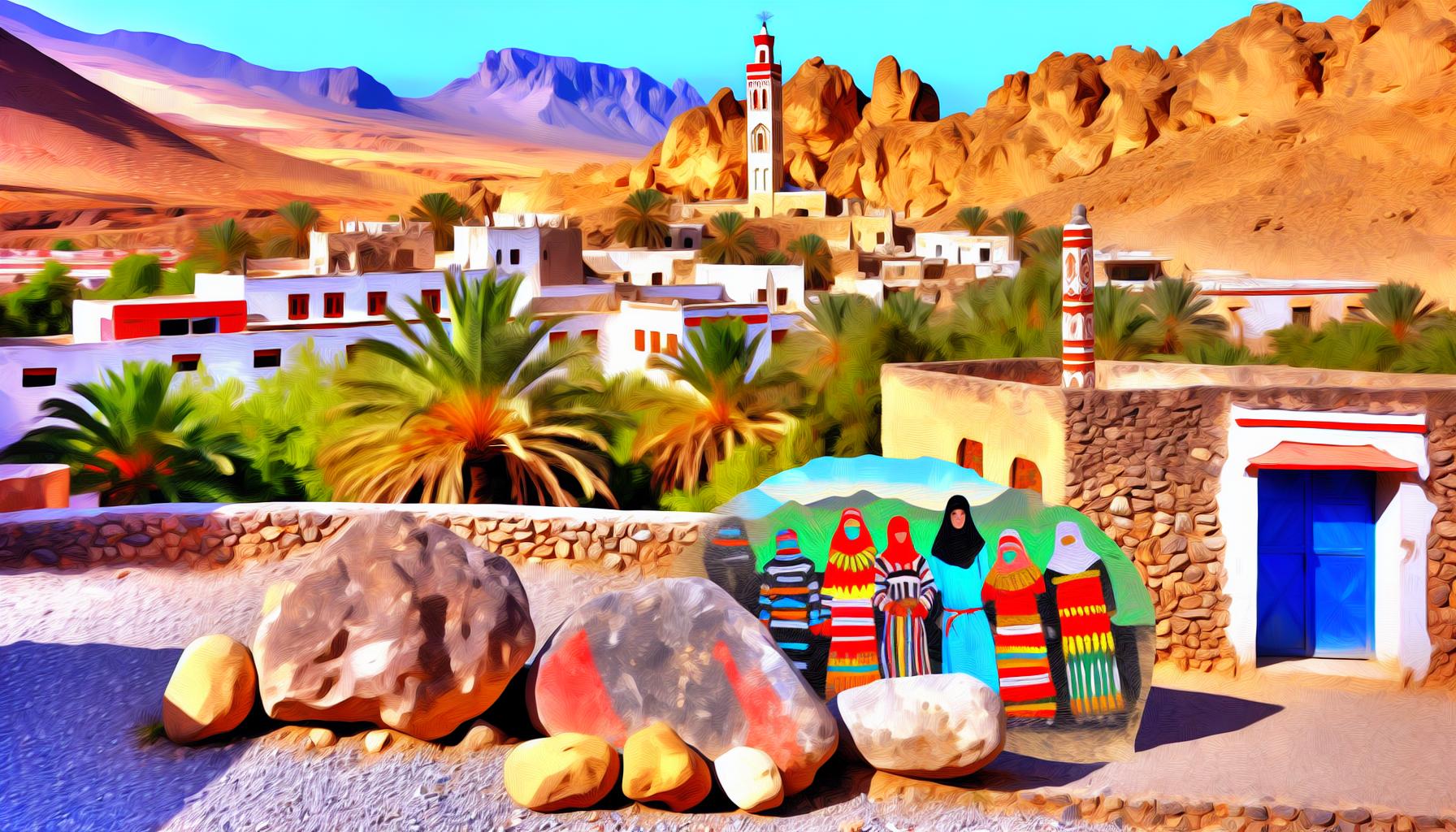 Berber culture in Tafraout