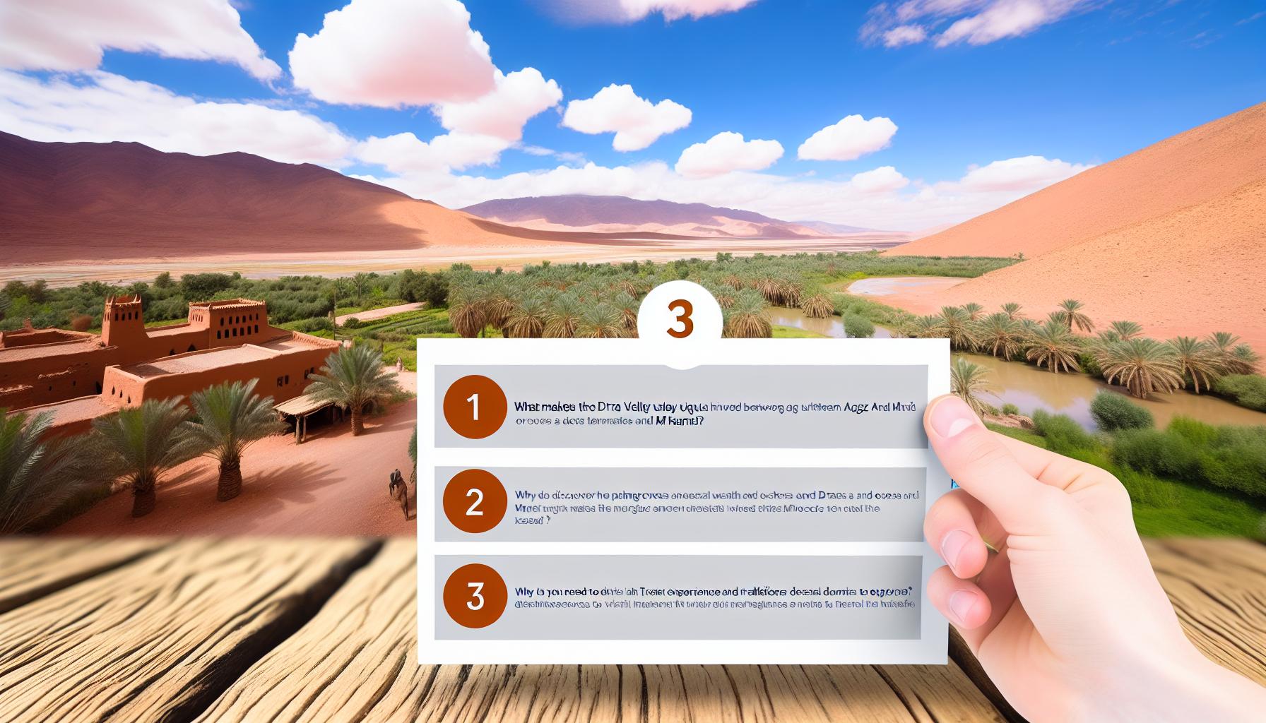 Draa Valley between Agdz and M