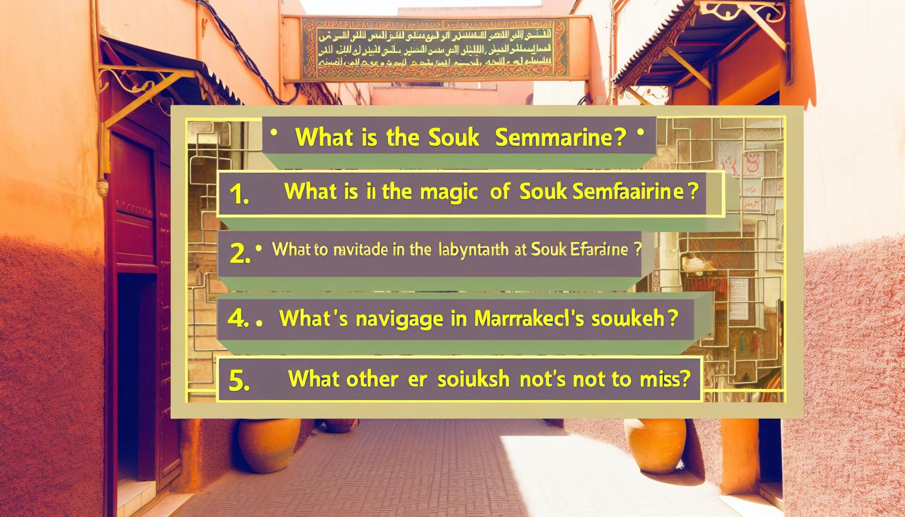 Souk Seffarine