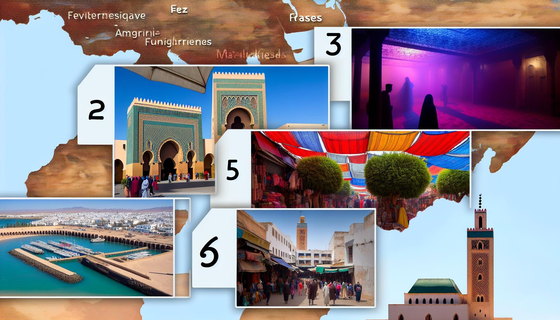 Villes impériales du Maroc