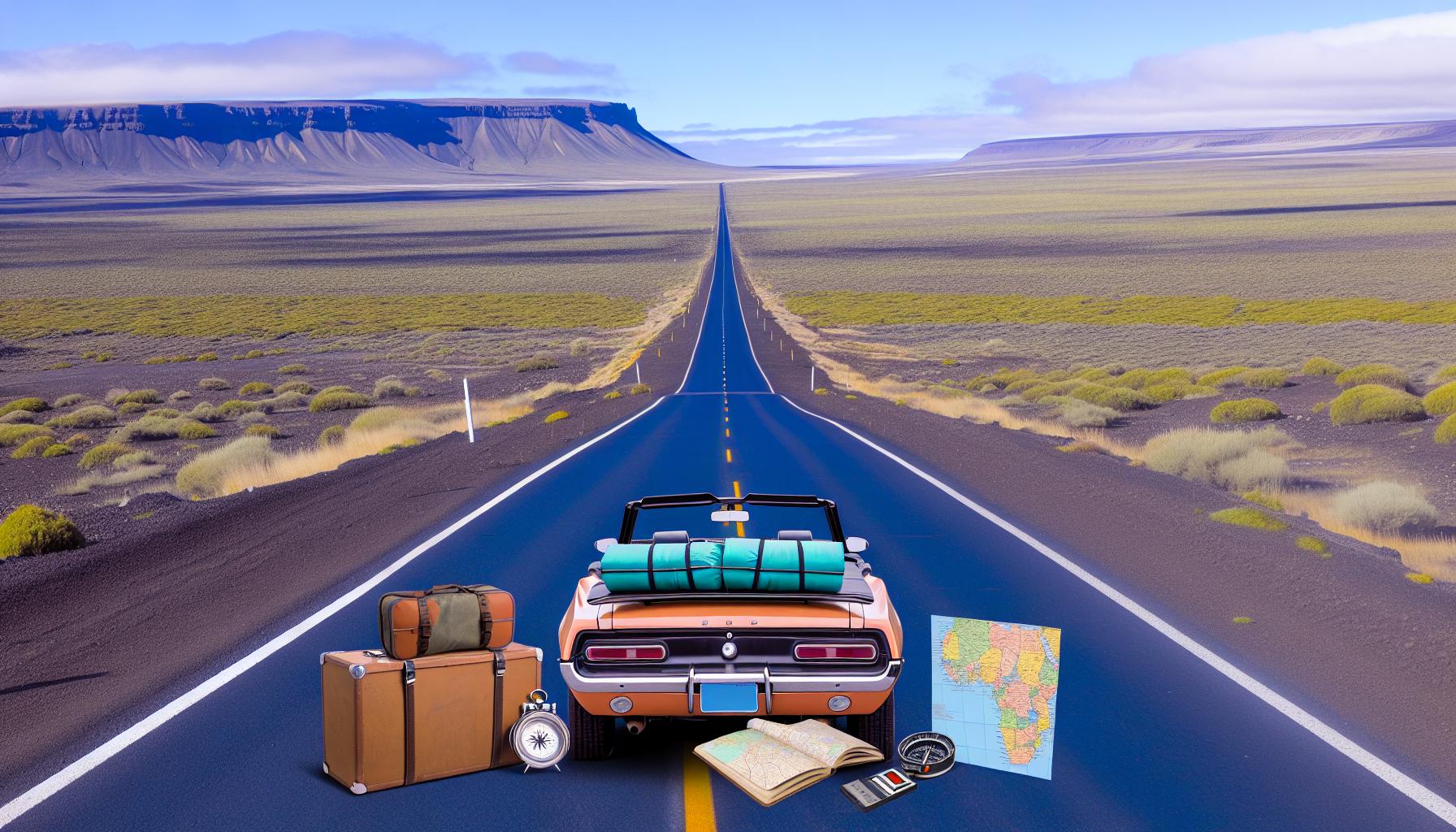 Road trip itinéraire