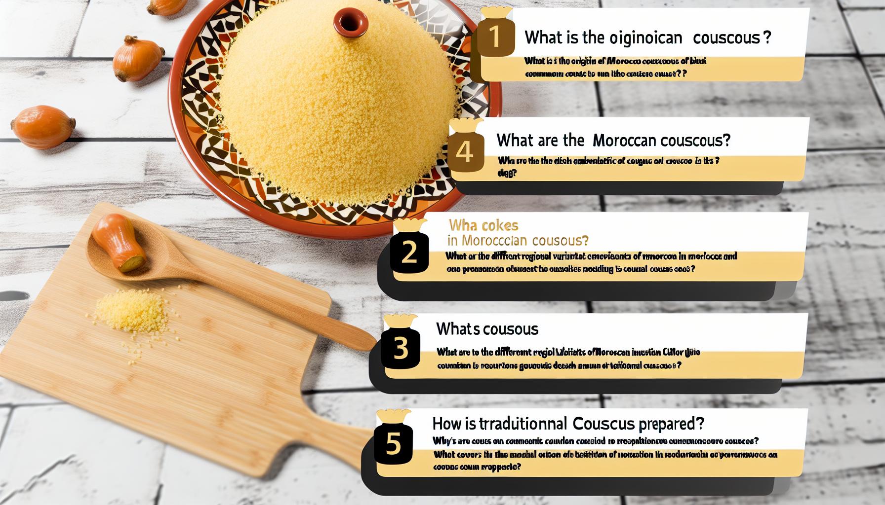 Couscous marocain
