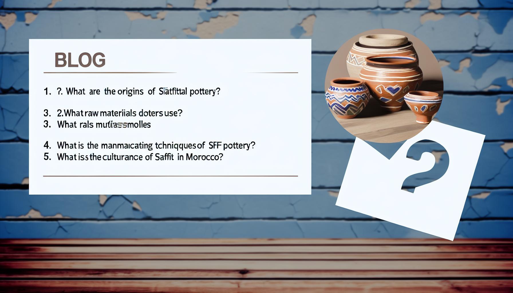 Poterie de Safi