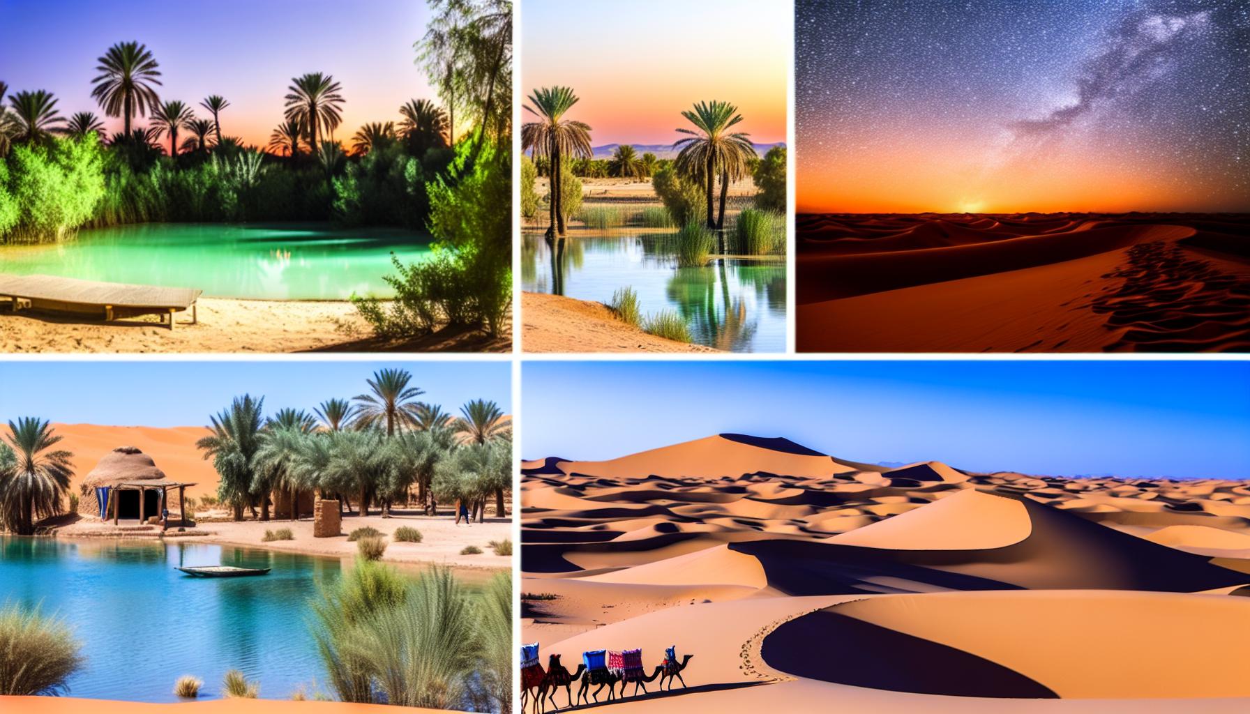 Dunes du désert du Sahara