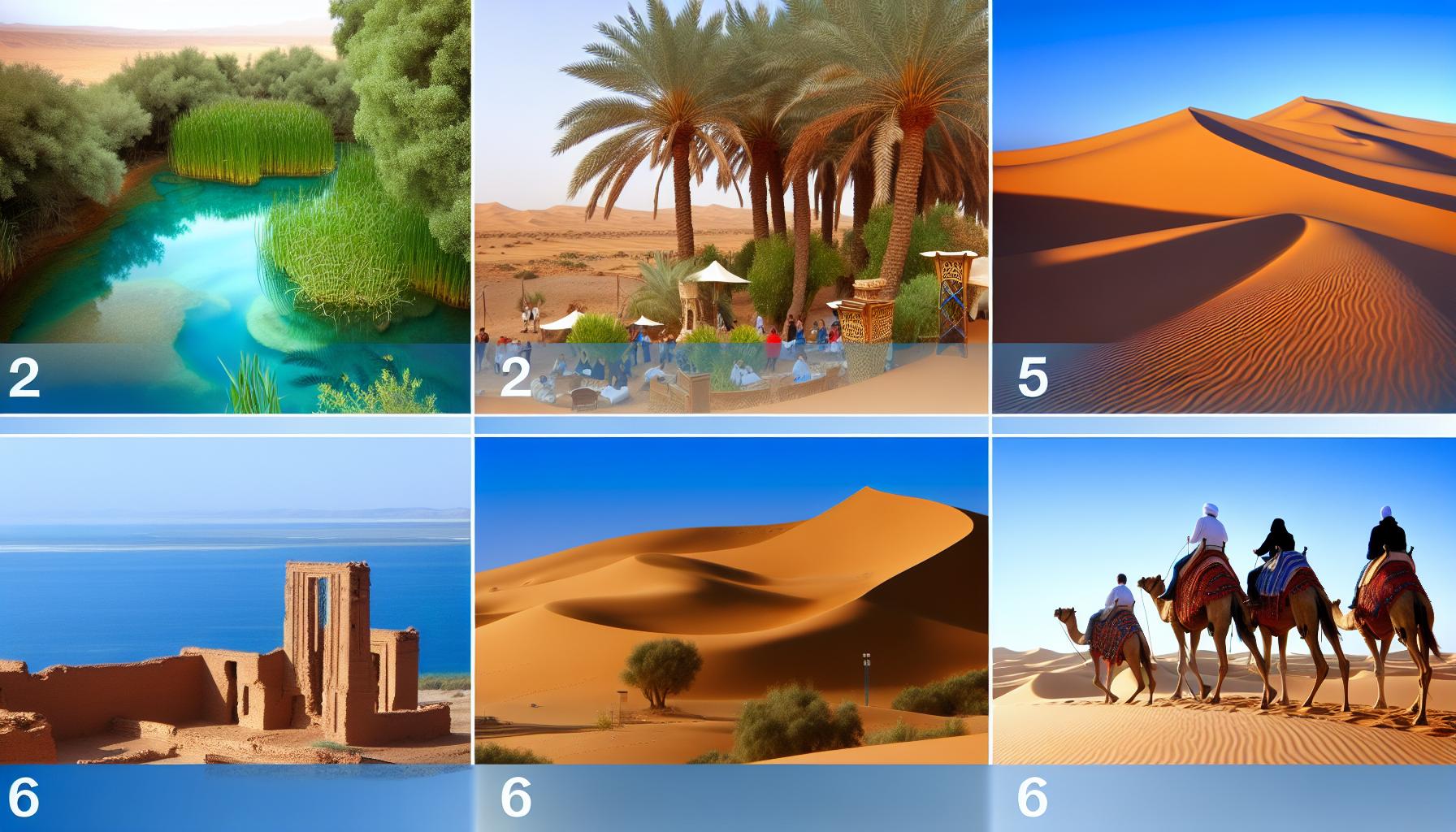 Expérience dans le désert du Sahara