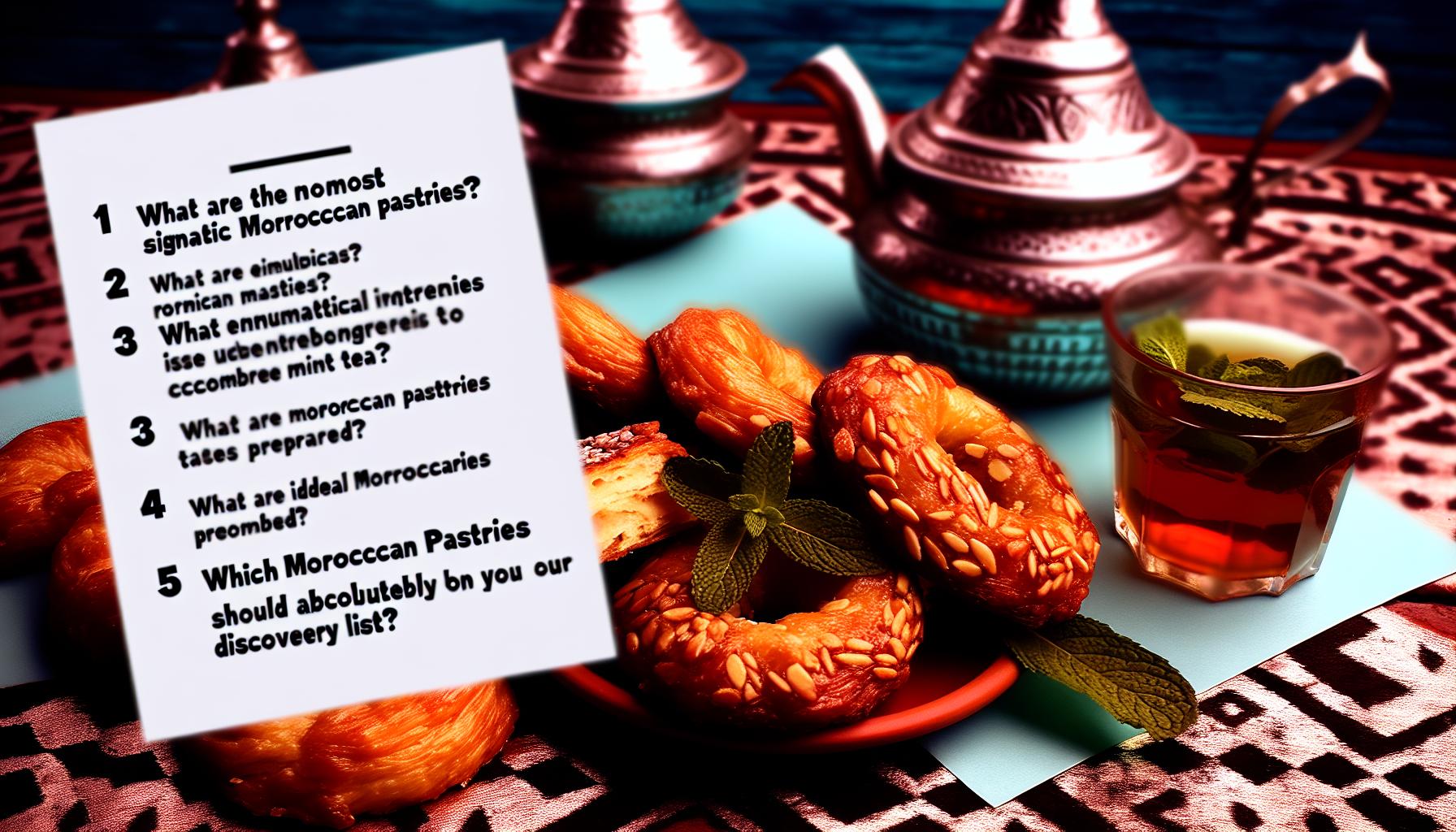 Pâtisseries marocaines