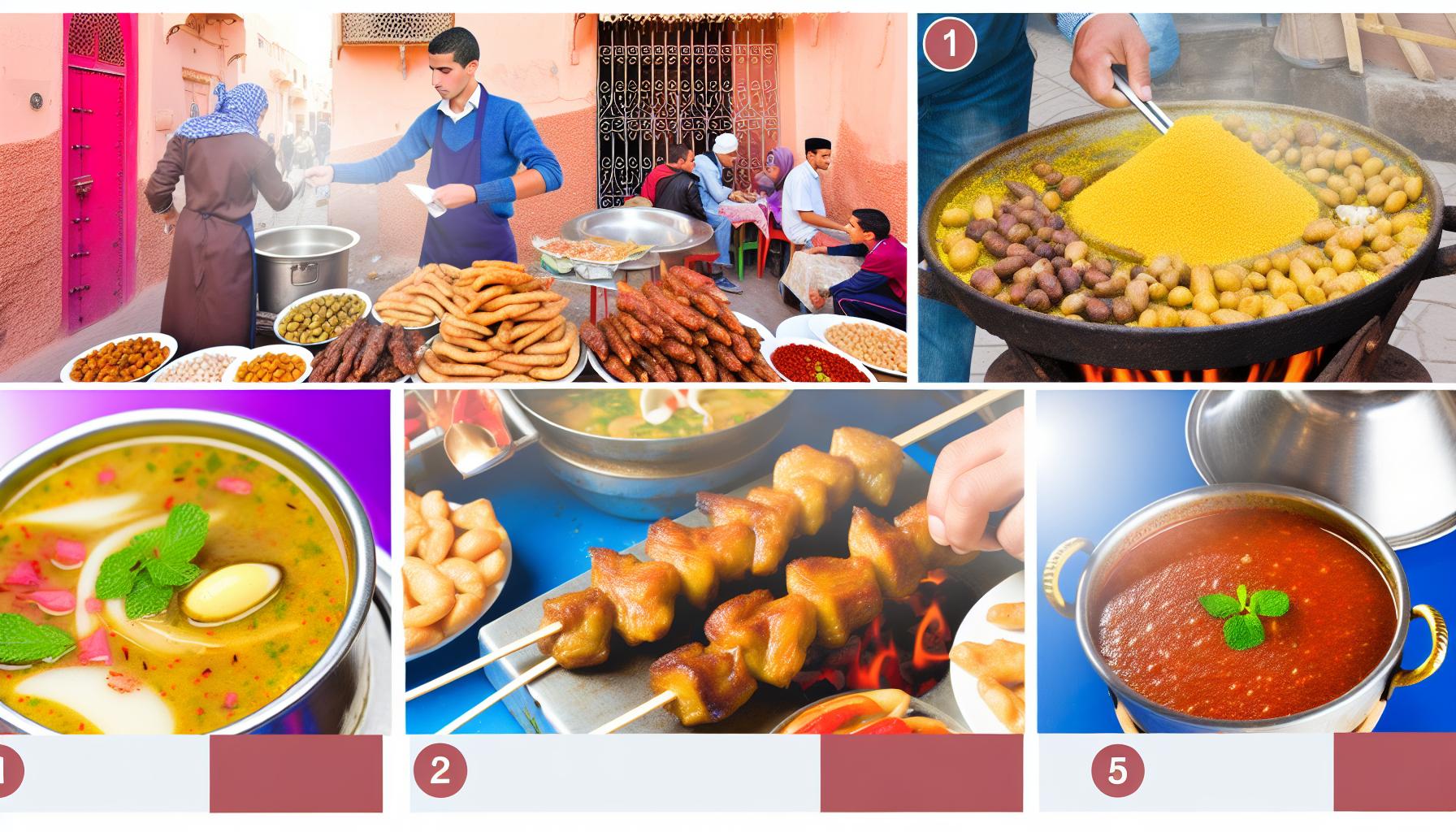 Street food marocain