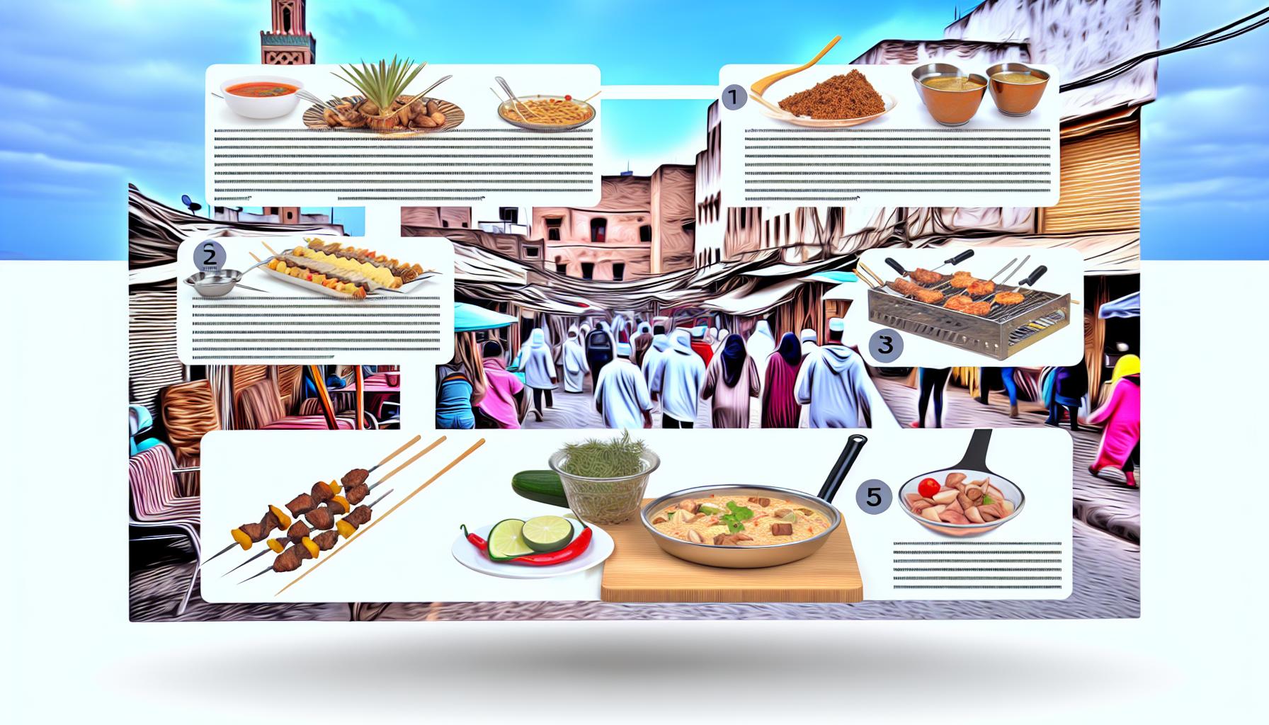 Brochettes marocaines