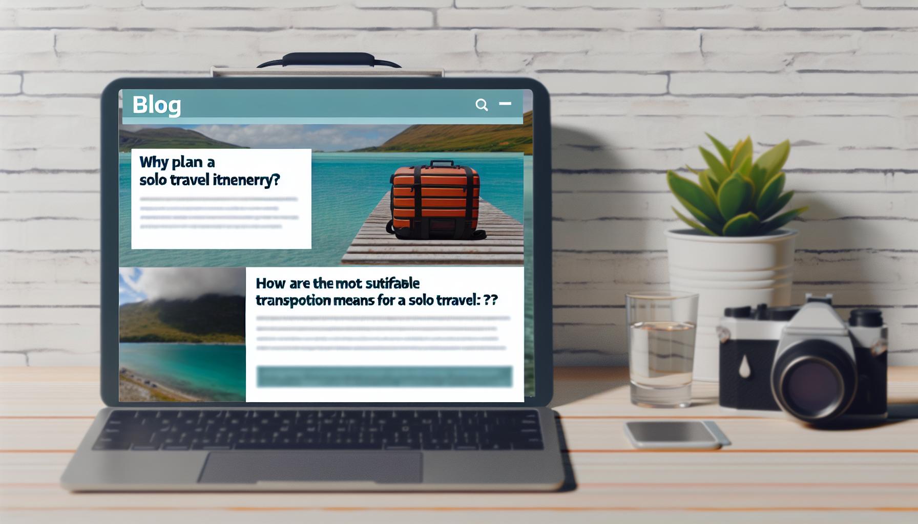 Équipements pour voyage en solo