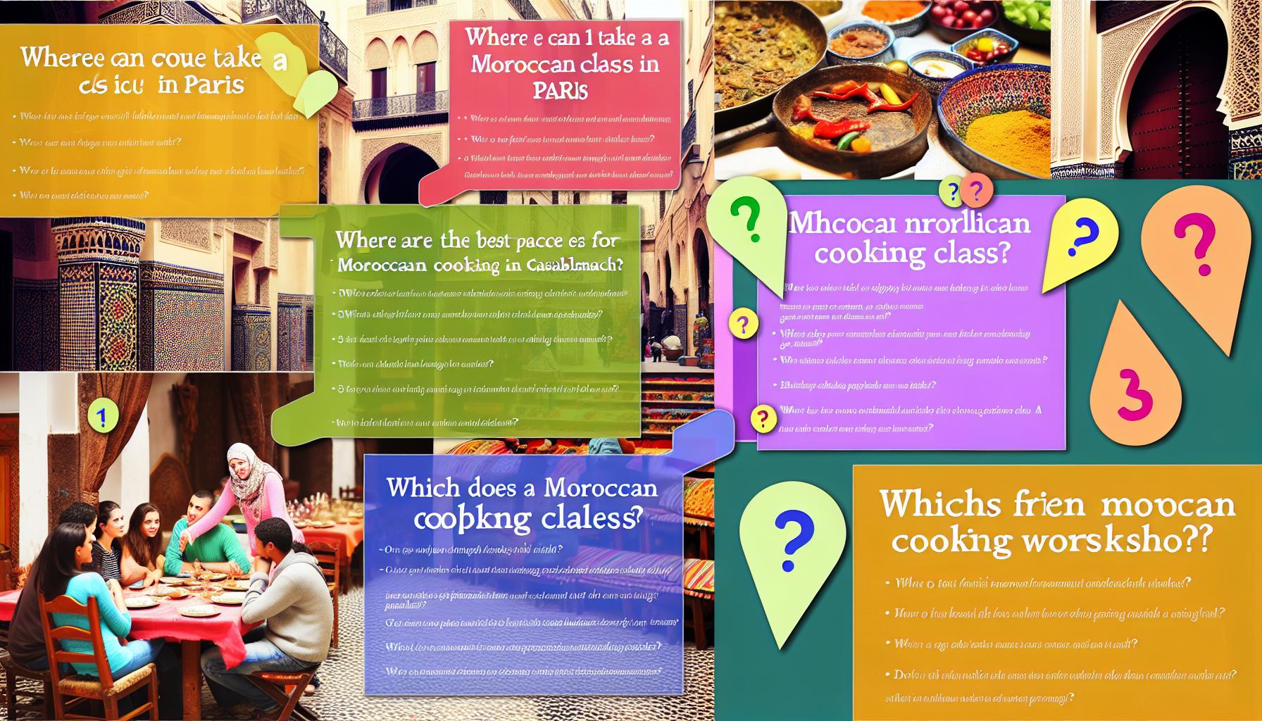 Cours de cuisine marocaine