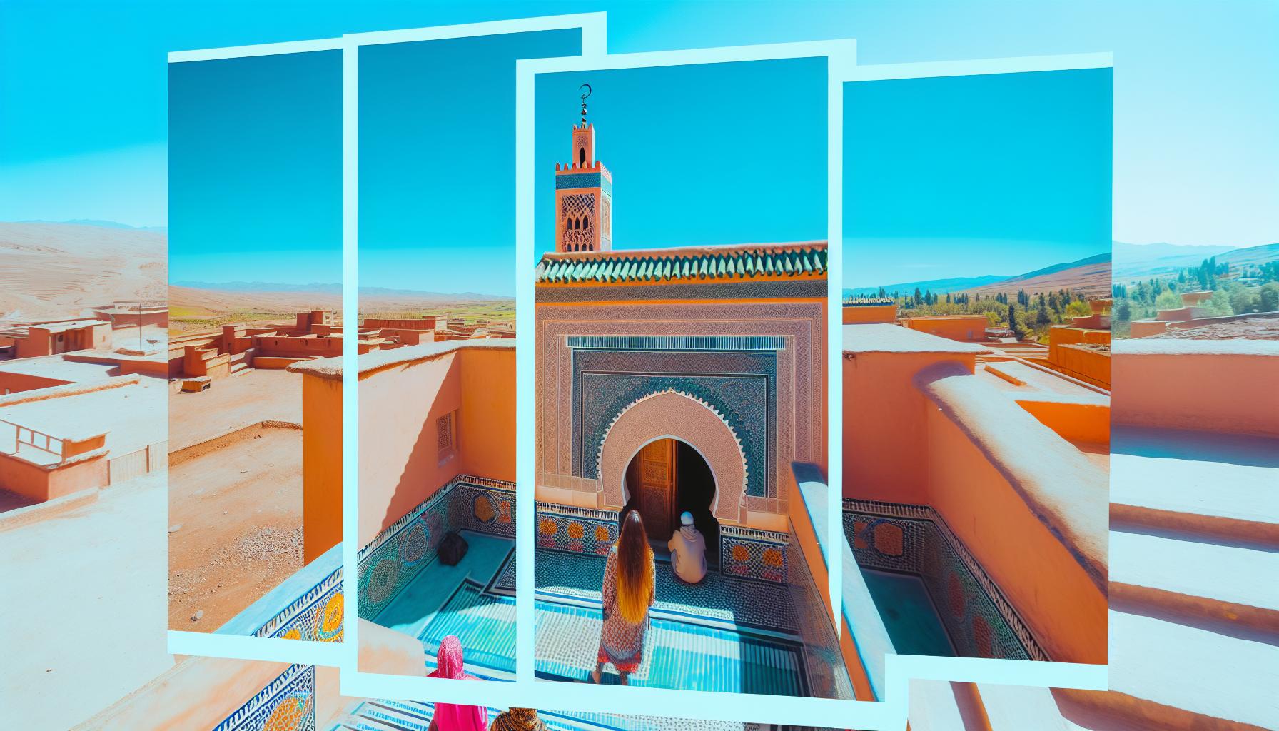 Voyageuse au Maroc