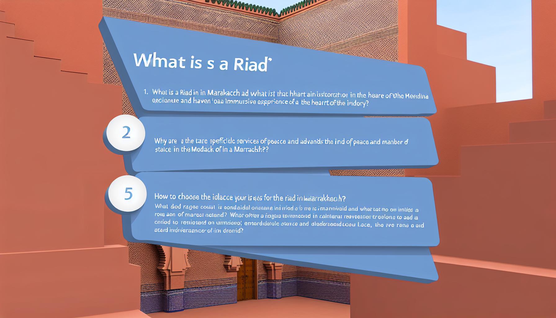 Riad à Marrakech