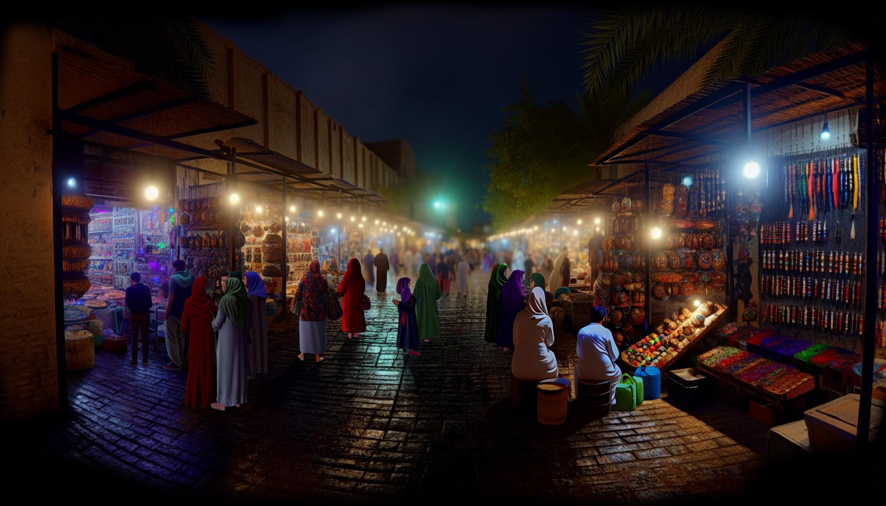 Souk nocturne