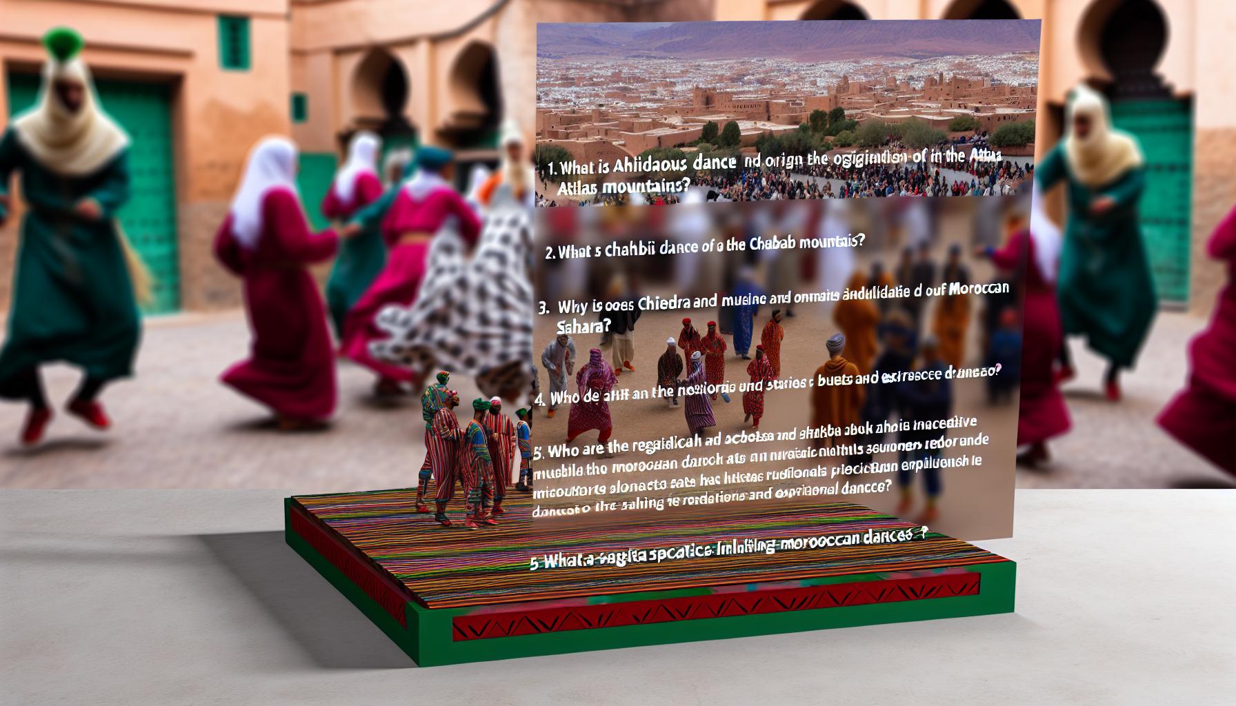 Danses traditionnelles marocaines