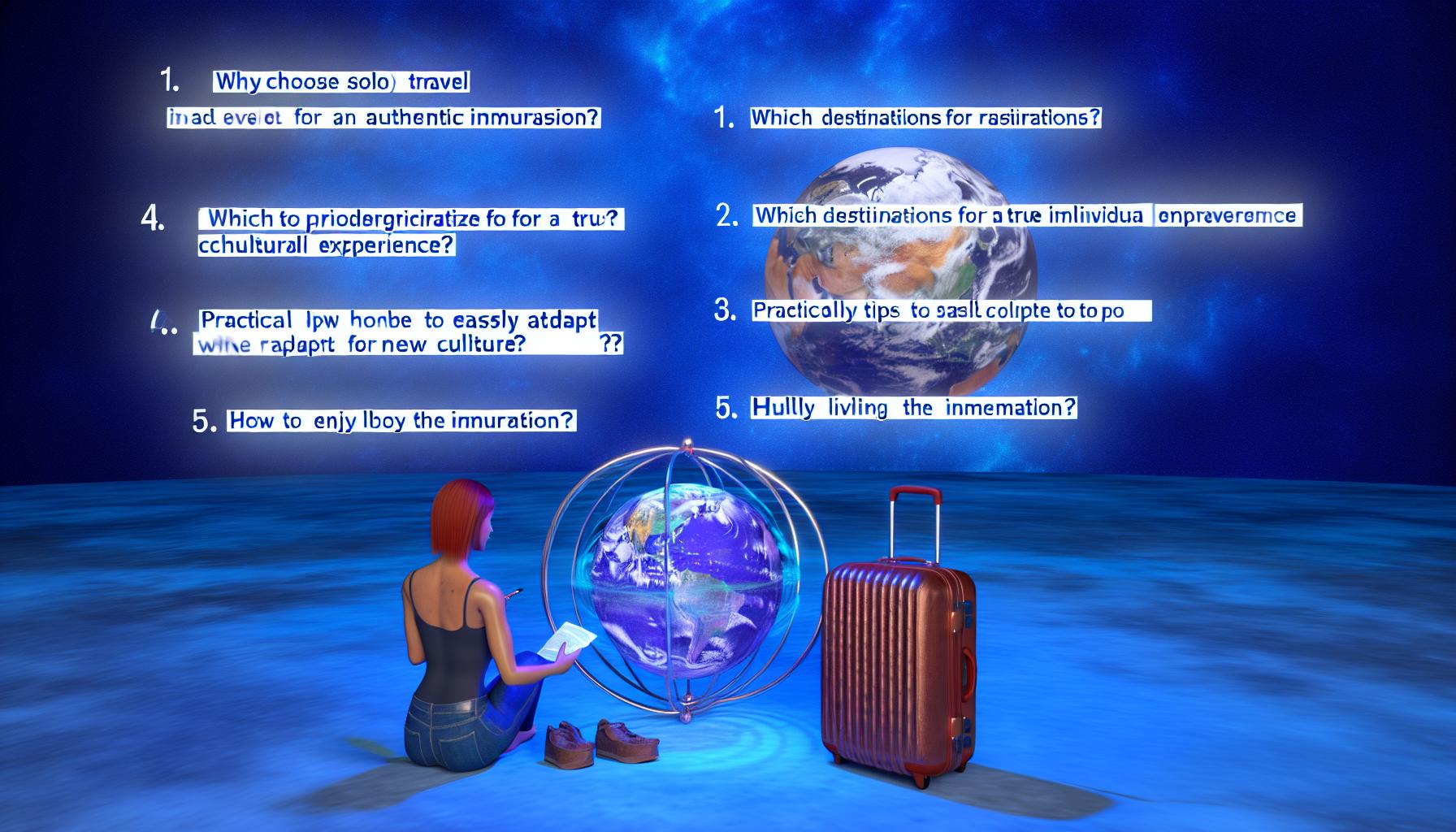 Voyage en solo